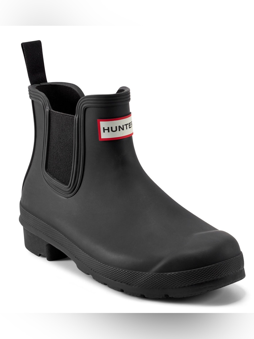 Hunter Black Chelsea Rain Booties W7